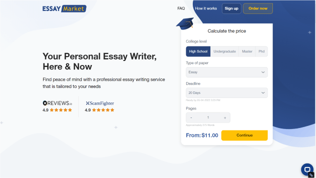 essay writer service reviews